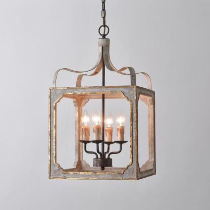 Axis Rustic Cube Chandelier