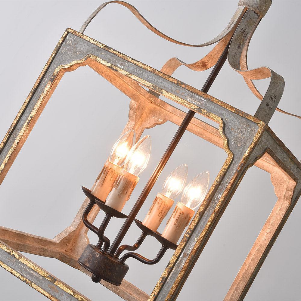 Axis Rustic Cube Chandelier
