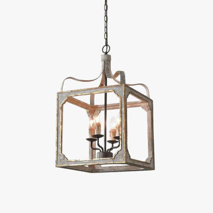 Axis Rustic Cube Chandelier