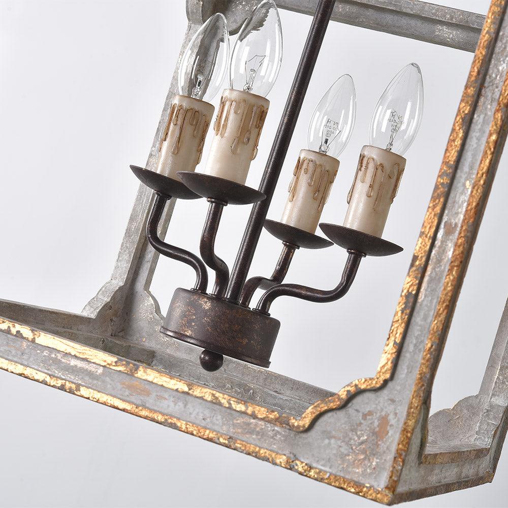 Axis Rustic Cube Chandelier