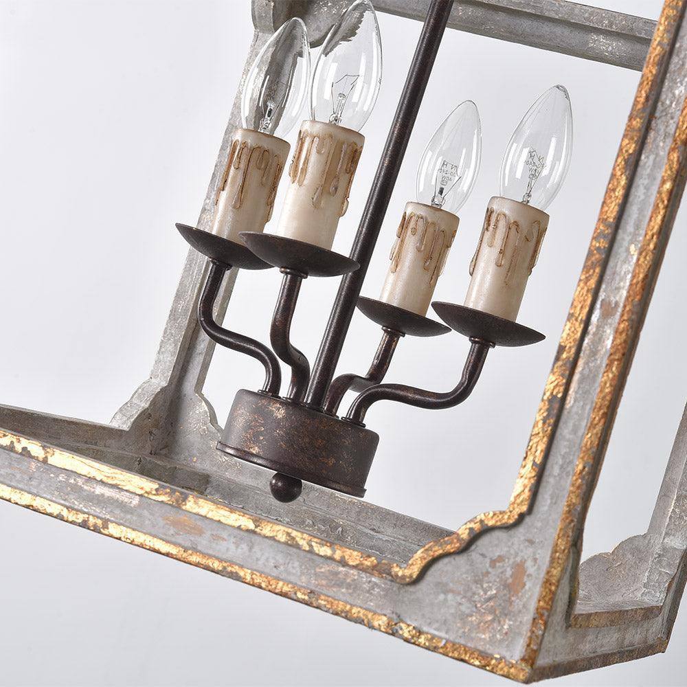 Axis Rustic Cube Chandelier