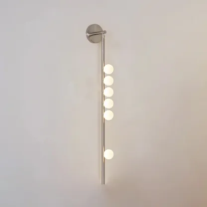 Edge Minimalism Metal Glass Wall Lamp Bedroom Living Room