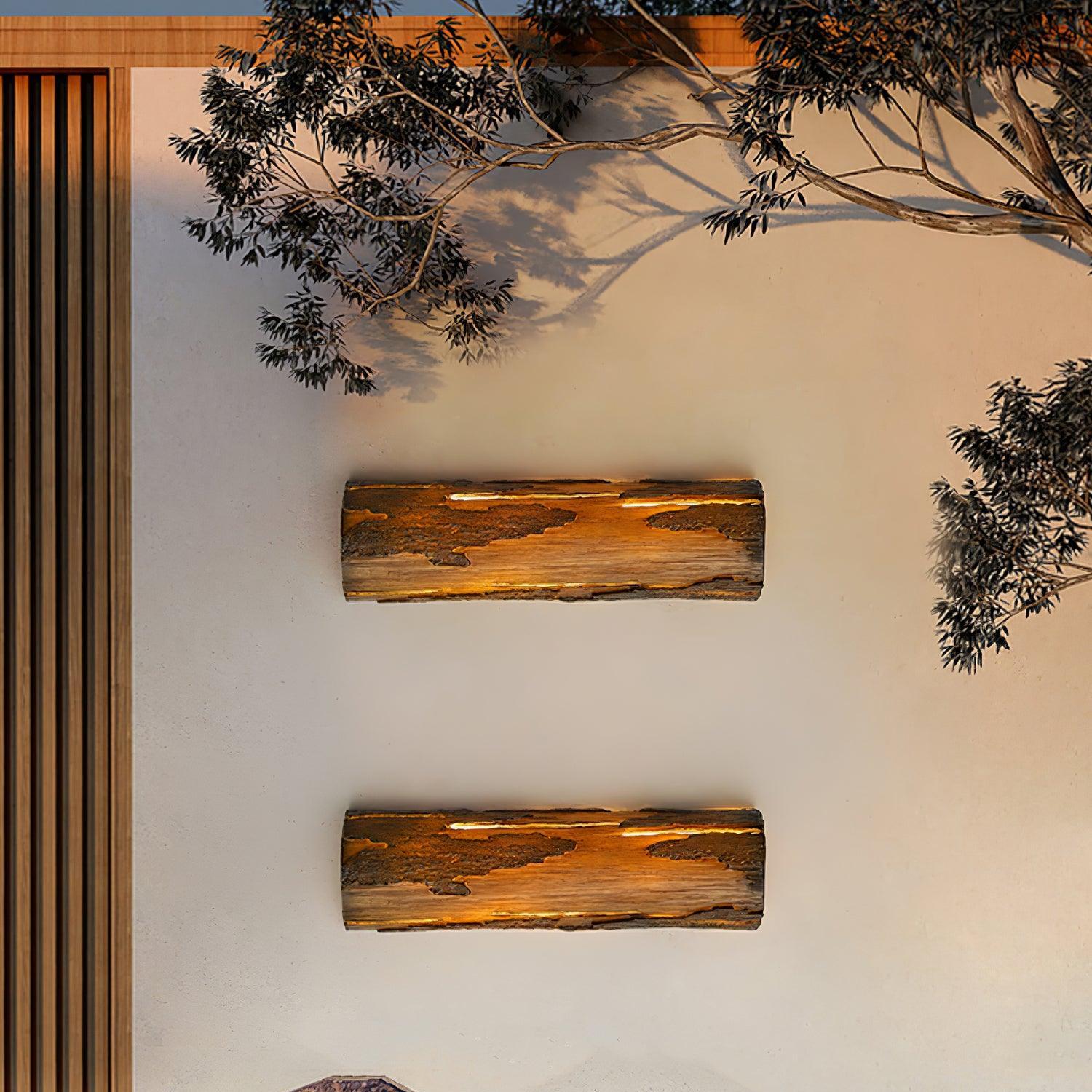 Hakka Broken Bark Wall Light