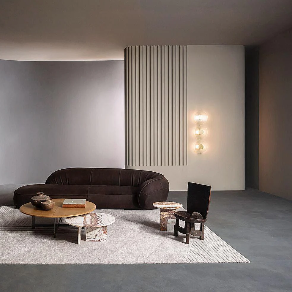 Orr Minimalismo Metal Vidrio Aplique Dormitorio Salón Pasillo