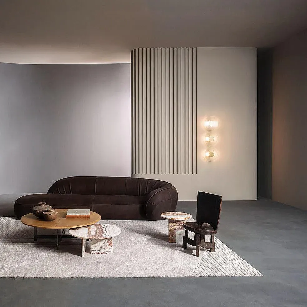 Orr Minimalismo Metal Vidrio Aplique Dormitorio Salón Pasillo