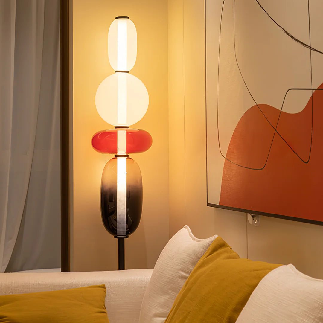 Retro Pebbles Floor Lamp