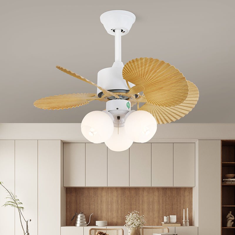 Ventilador de Techo Liora de Cristal Colorido, foto de ambiente en una habitación infantil