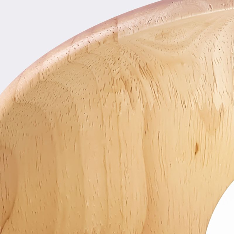 Carins Moderno LED Lámpara Colgante Naturaleza/Nuez, Salón, Madera Vidrio