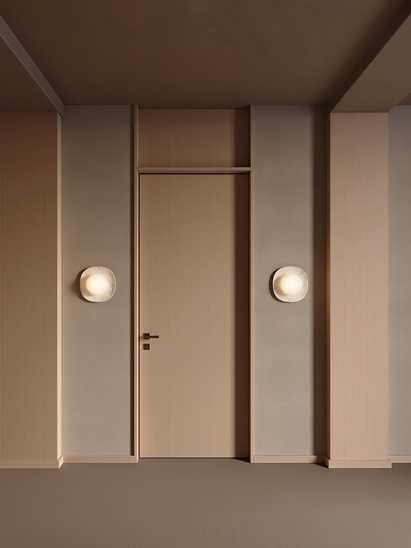 Carrara Cusp Sconce Aplique