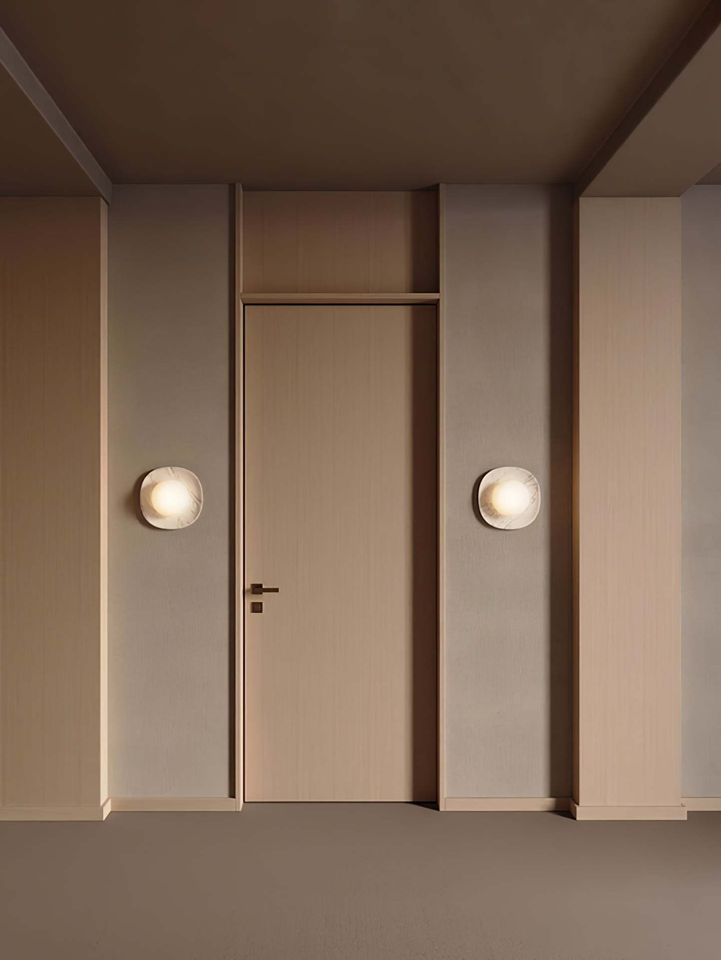 Carrara Cusp Sconce Aplique