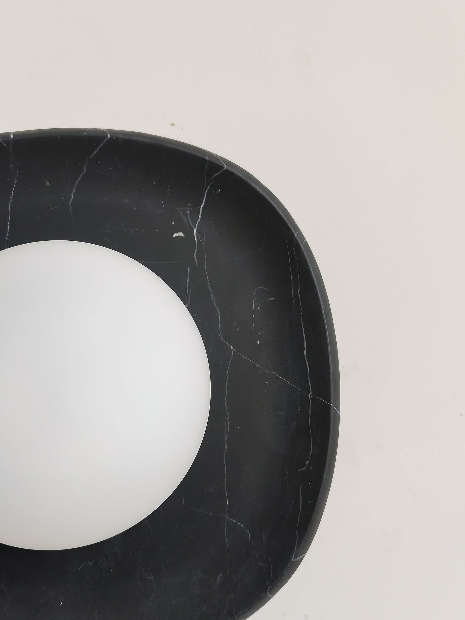 Carrara Cusp Sconce Aplique