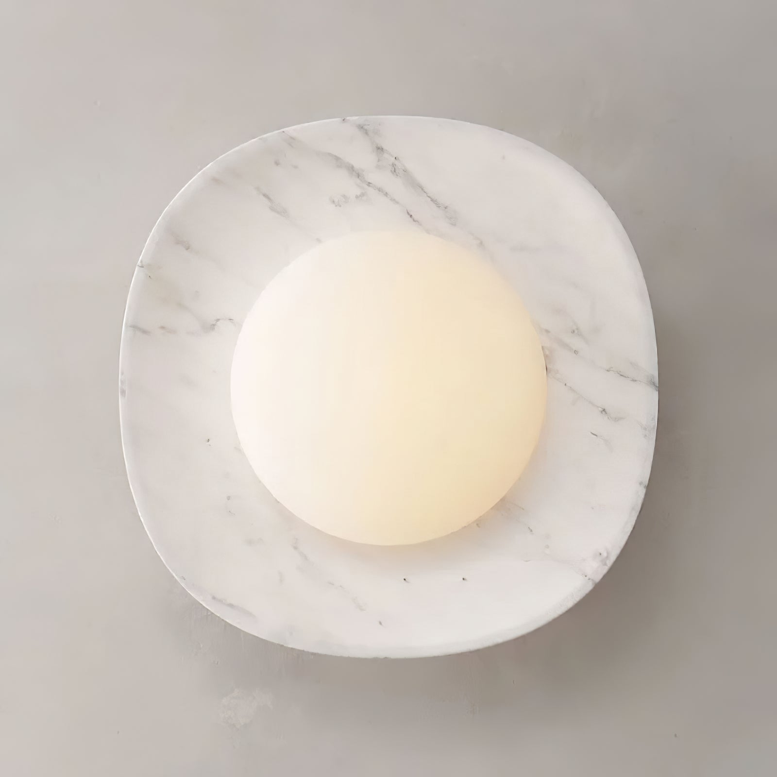 Carrara Cusp Sconce Aplique