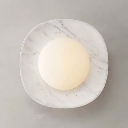 Carrara Cusp Sconce Aplique
