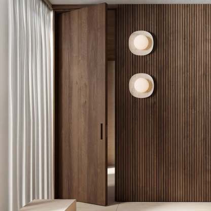 Carrara Cusp Sconce Aplique
