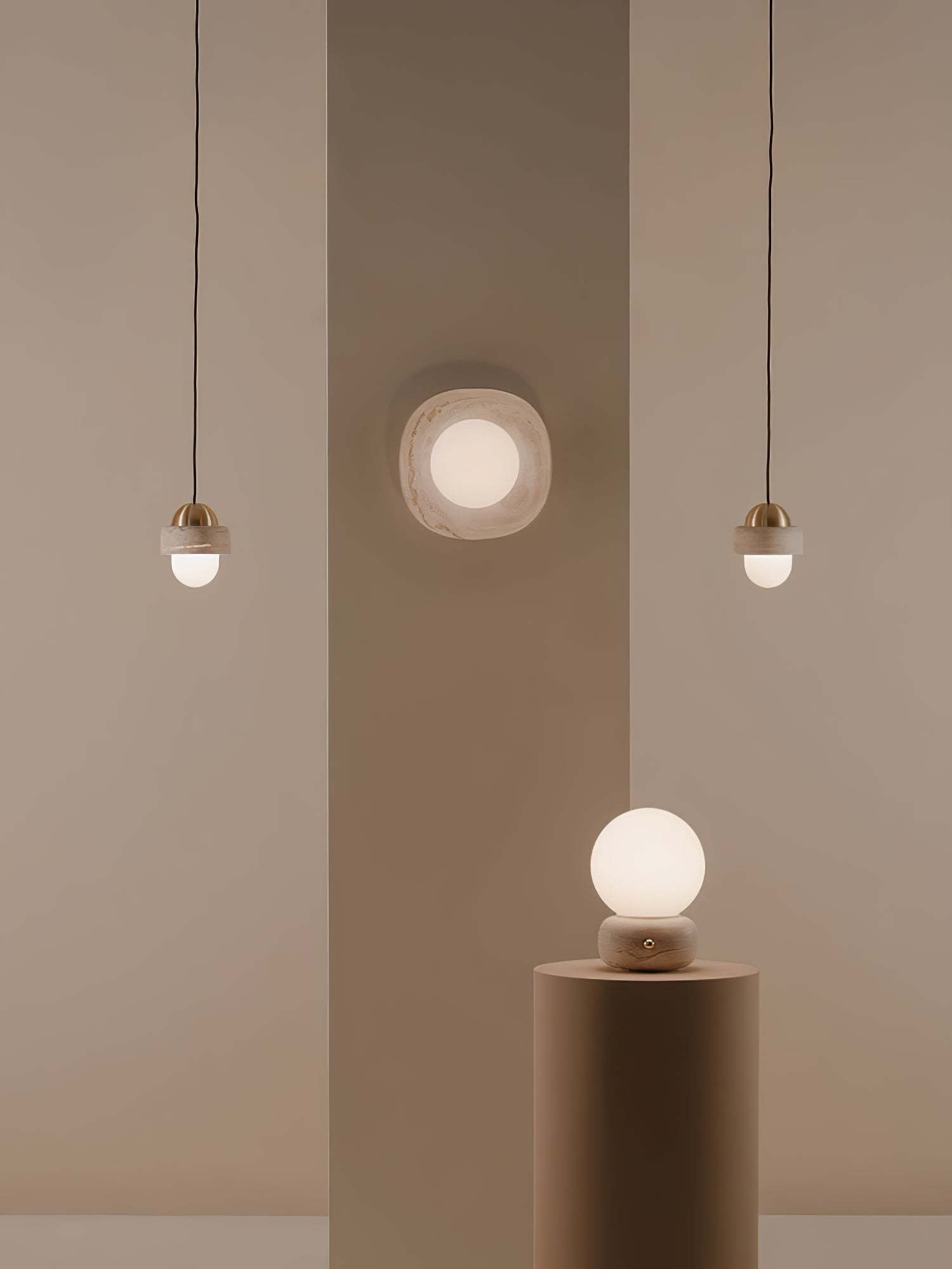 Carrara Cusp Sconce Aplique