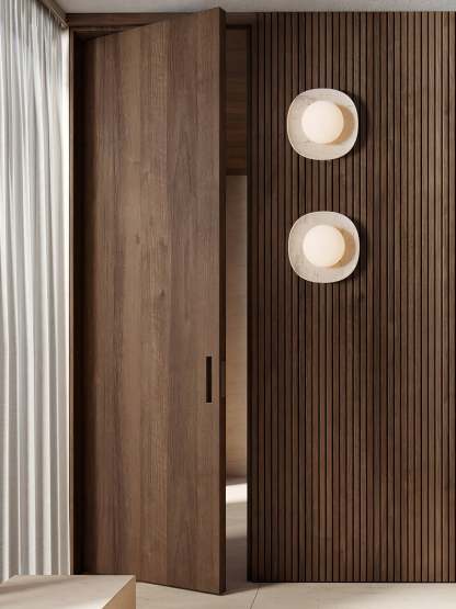 Carrara Cusp Sconce Aplique