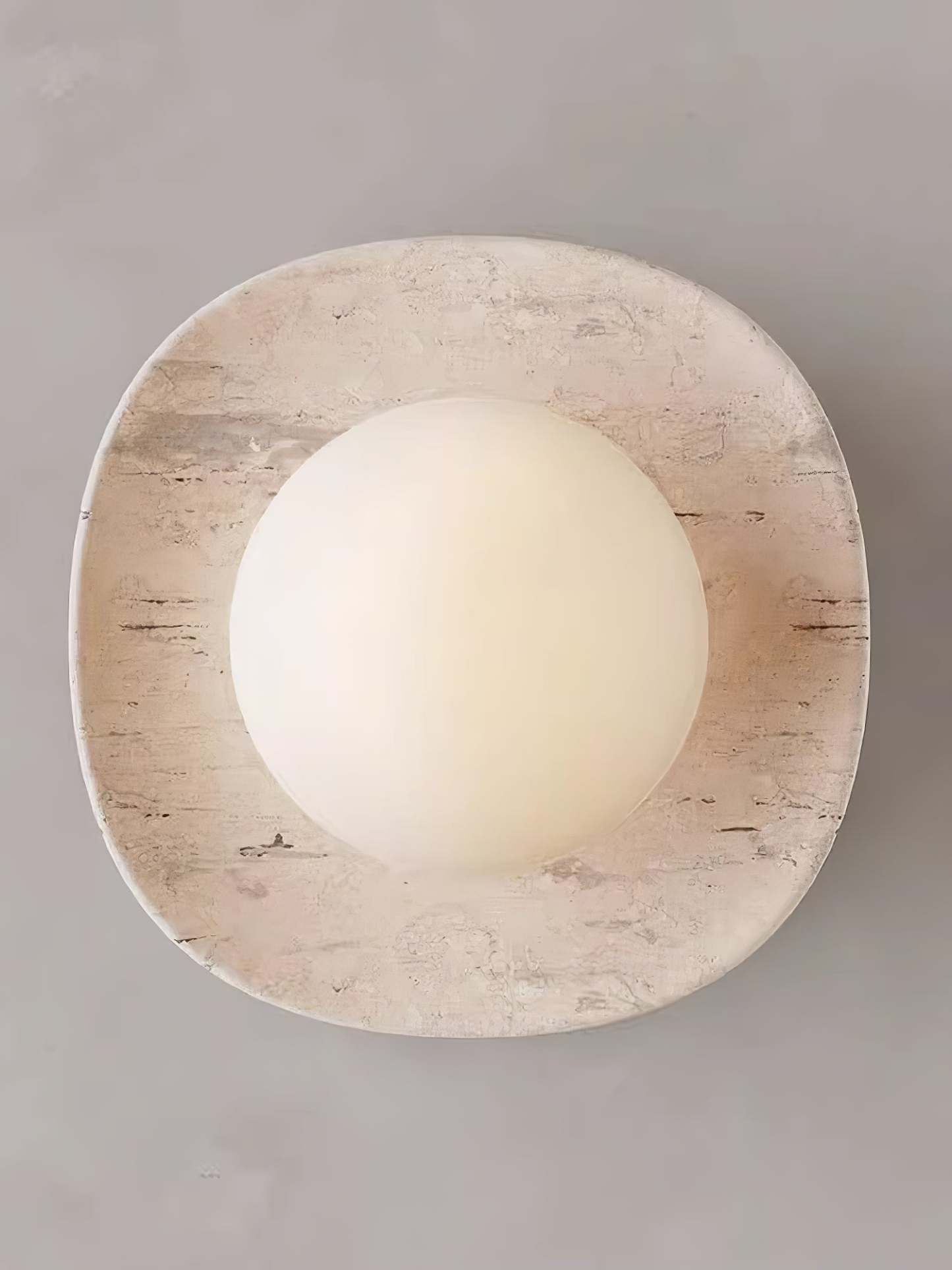 Carrara Cusp Sconce Aplique