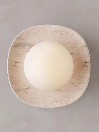Carrara Cusp Sconce Aplique
