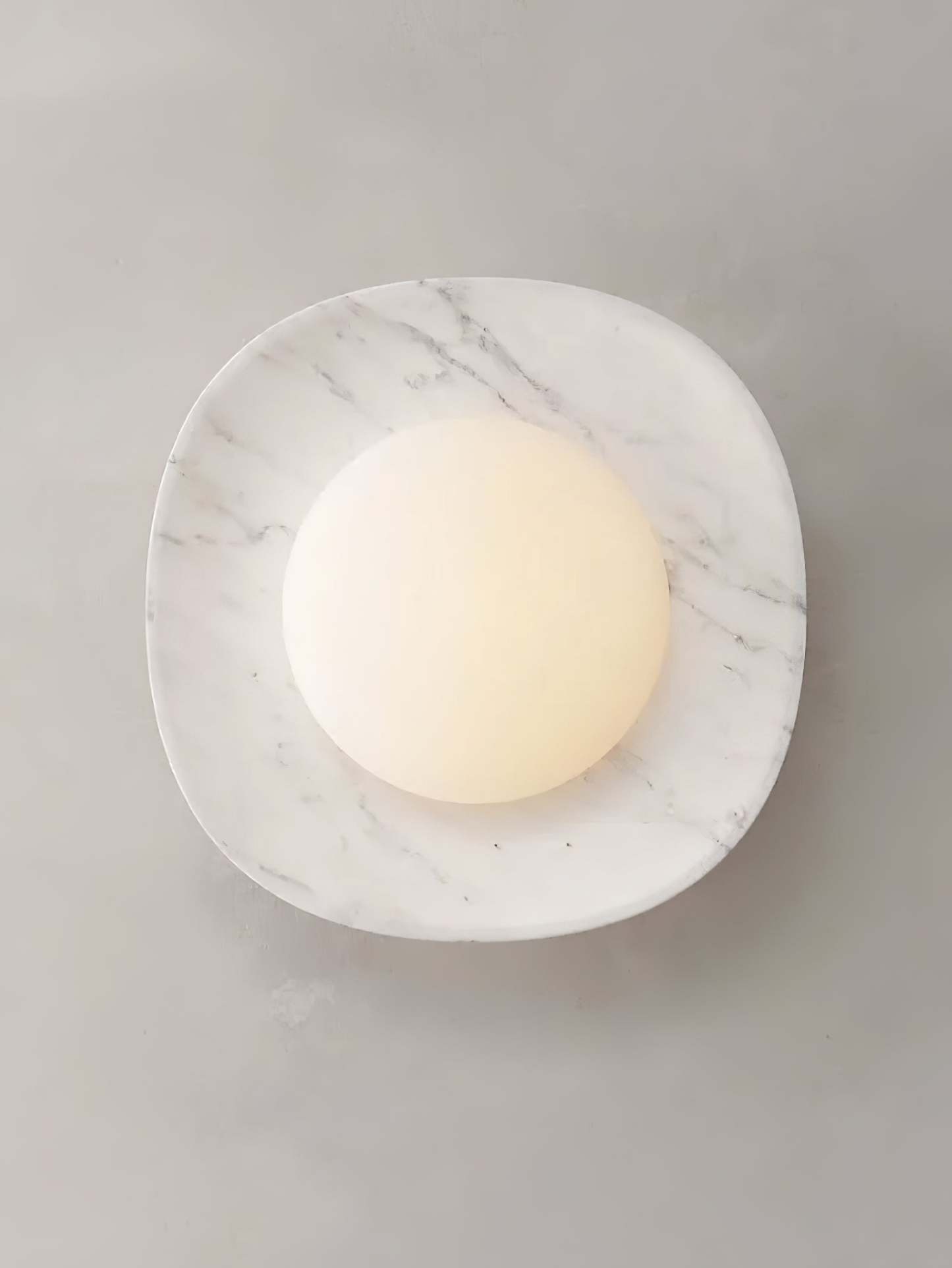 Carrara Cusp Sconce Aplique