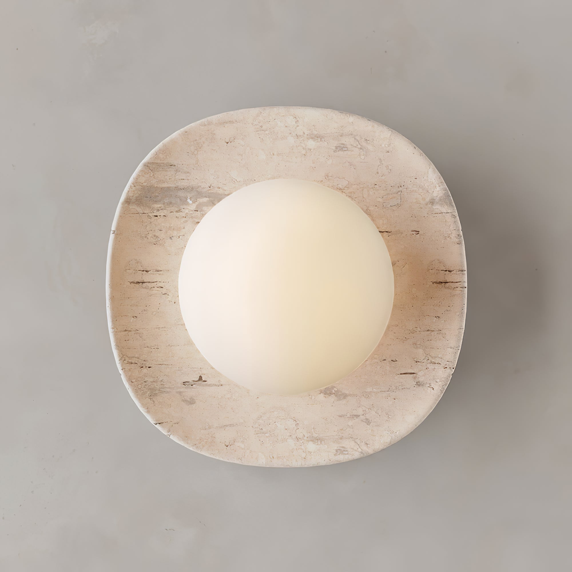 Carrara Cusp Sconce Aplique