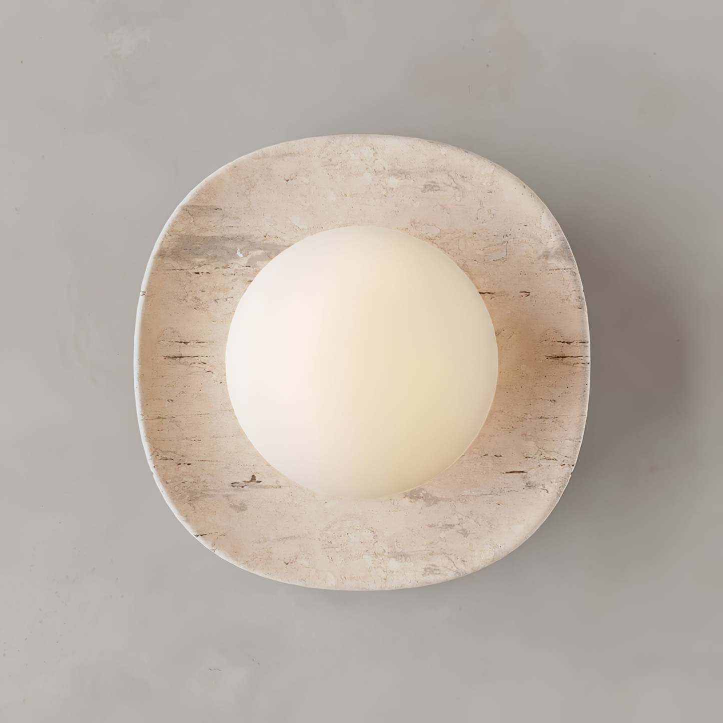 Carrara Cusp Sconce Aplique
