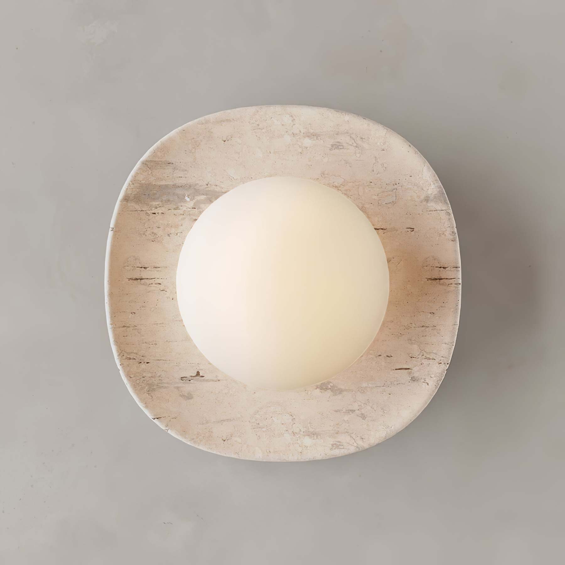 Carrara Cusp Sconce Aplique