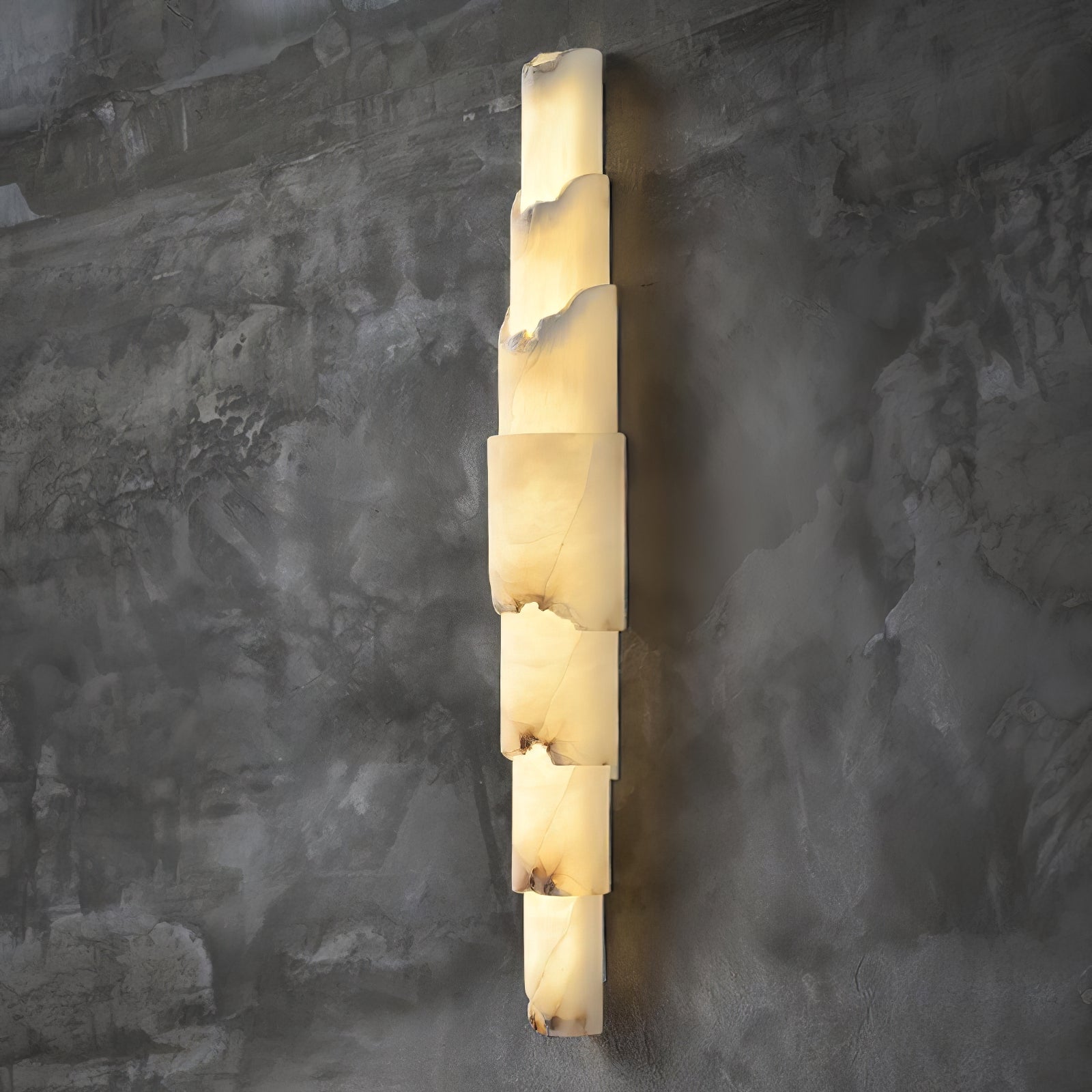 Cascading Alabaster Aplique