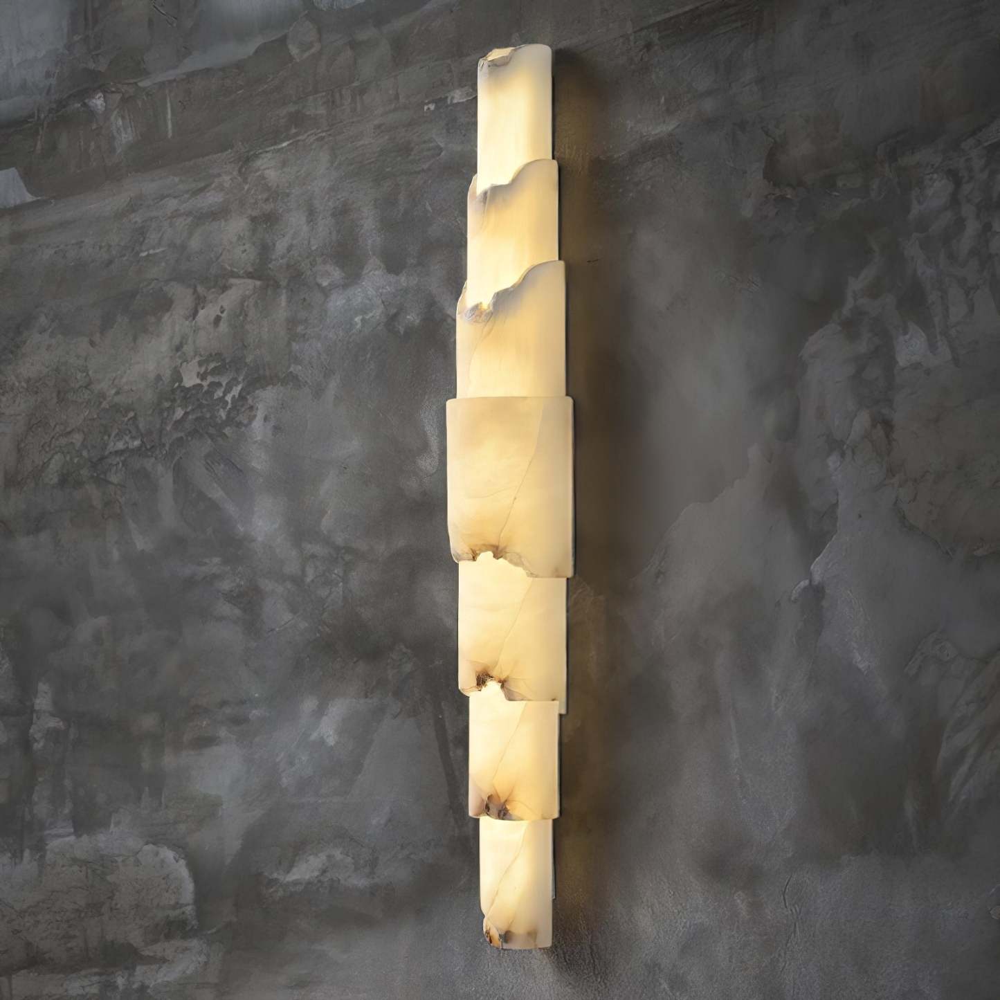 Cascading Alabaster Aplique