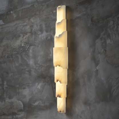 Cascading Alabaster Aplique