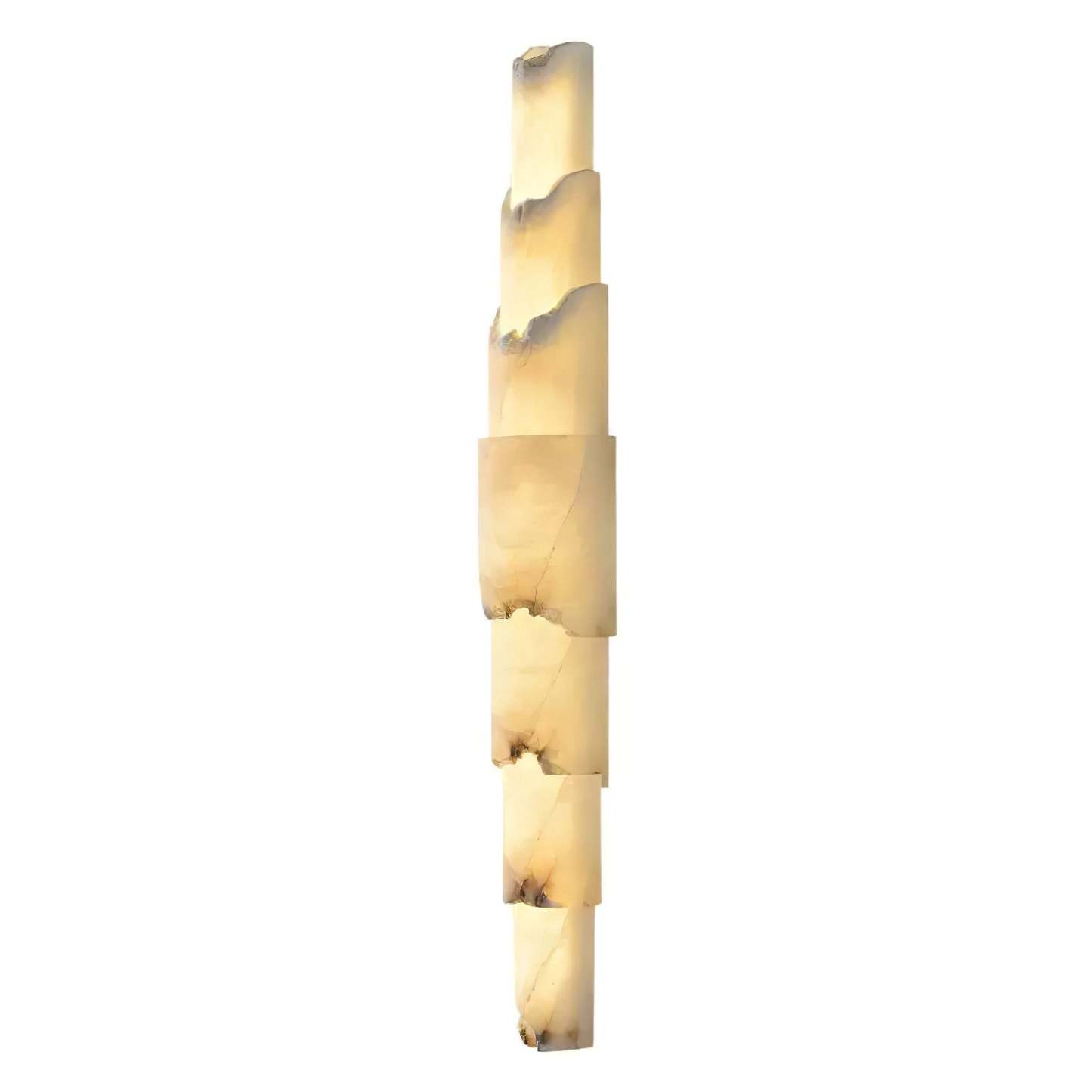 Cascading Alabaster Aplique