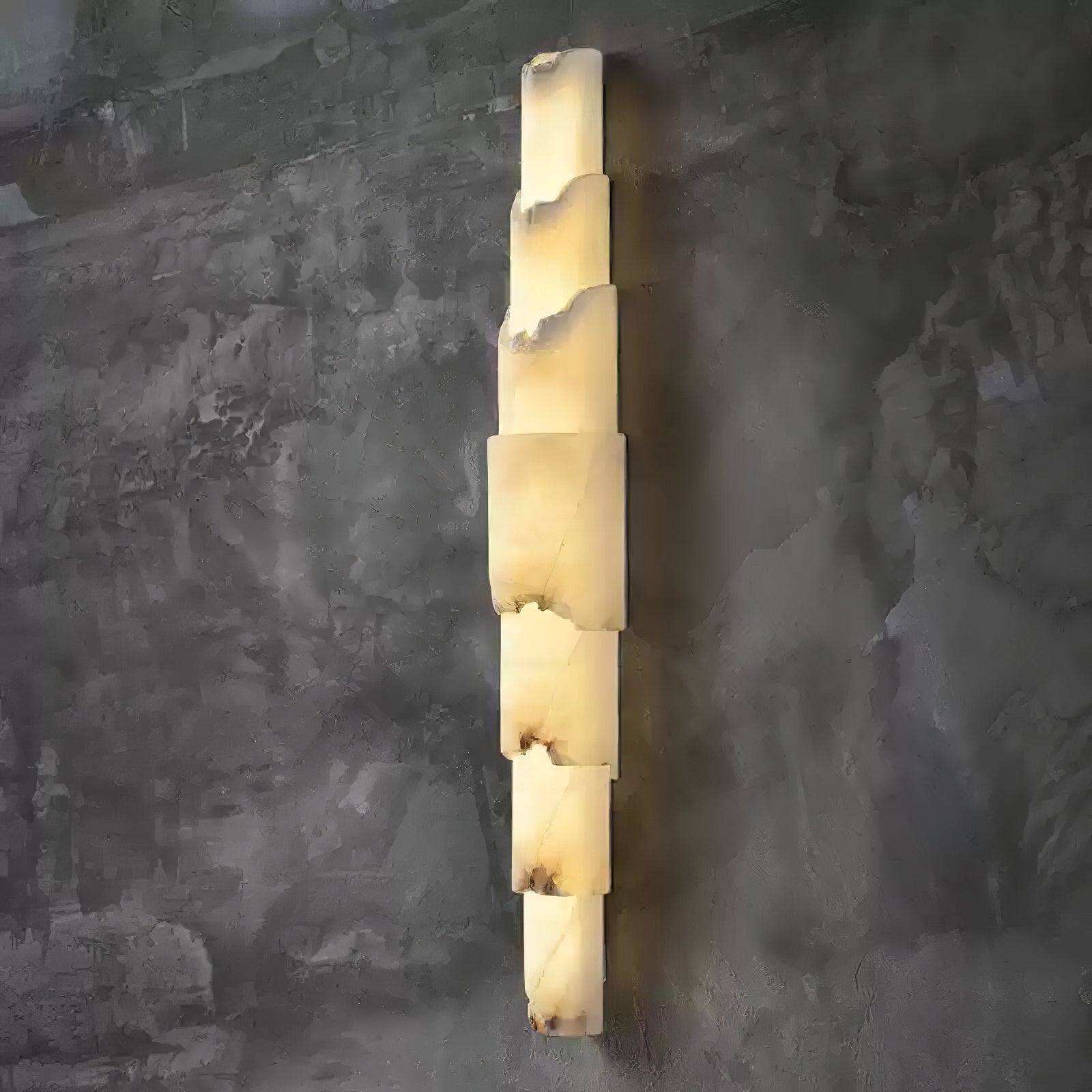 Cascading Alabaster Aplique