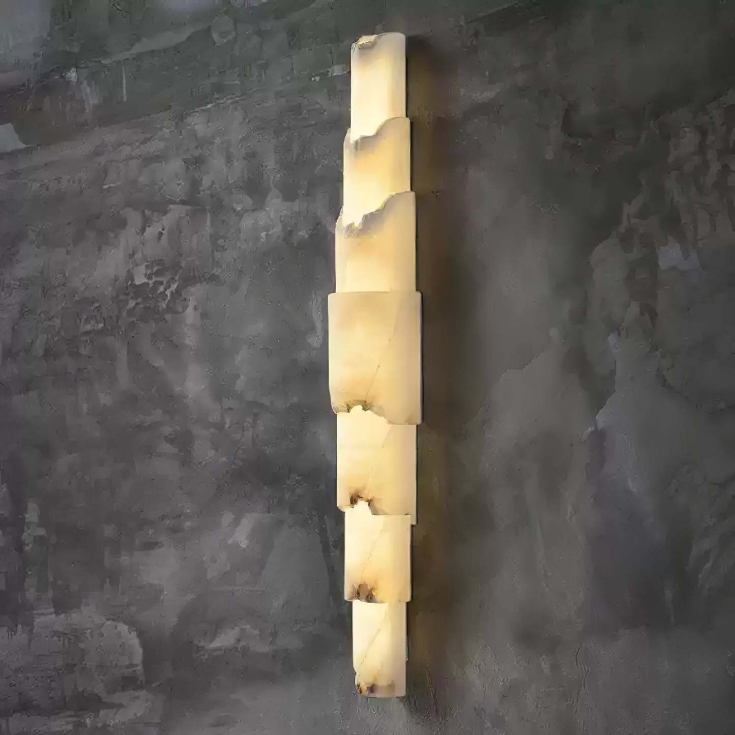 Cascading Alabaster Aplique