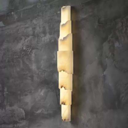 Cascading Alabaster Aplique