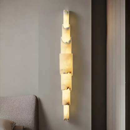 Cascading Alabaster Aplique
