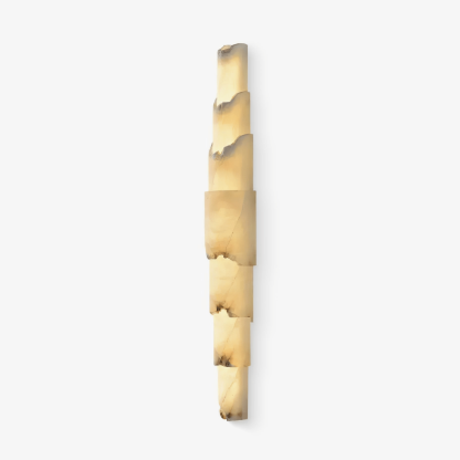 Cascading Alabaster Aplique