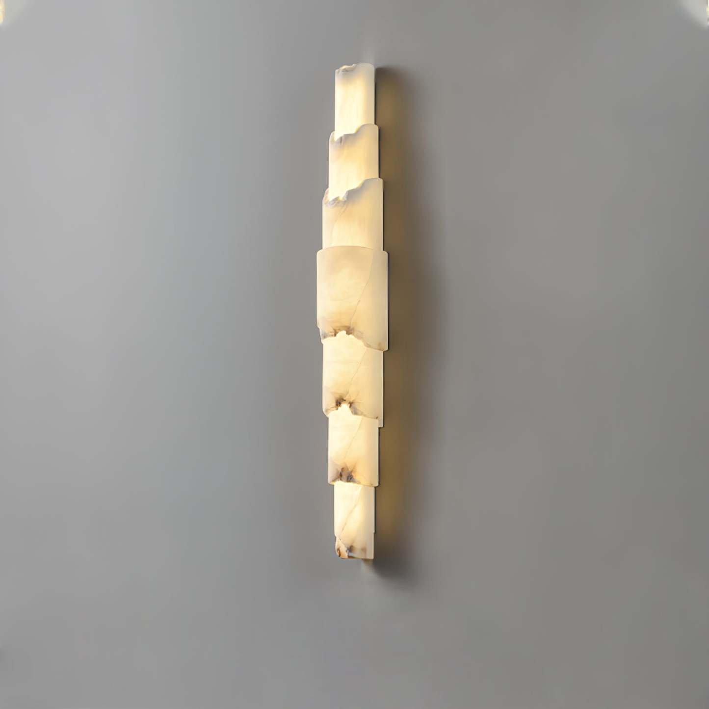 Cascading Alabaster Aplique