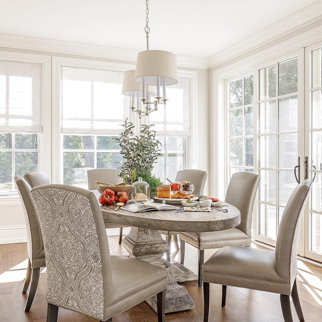Axis Fabric Brass Chandelier