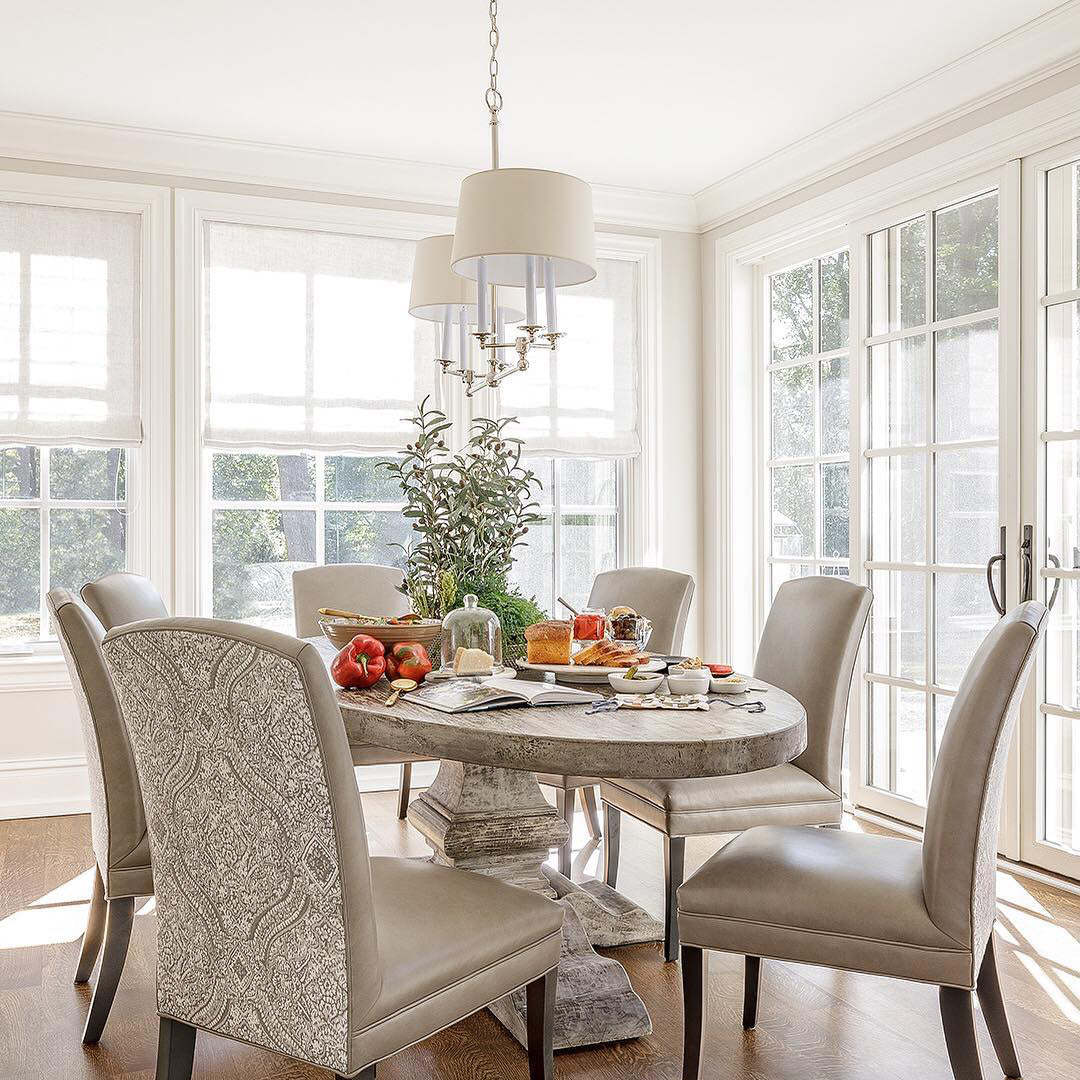 Axis Fabric Brass Chandelier