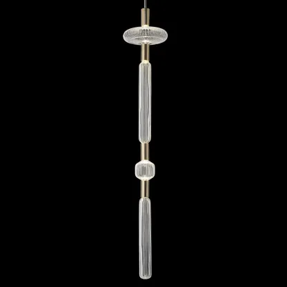 Alessio Vintage Metal Glass Pendant Light Bedroom Living Room