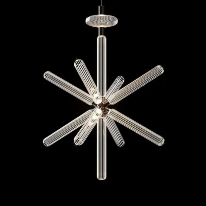 Alessio Vintage Metal Glass Pendant Light Bedroom Living Room
