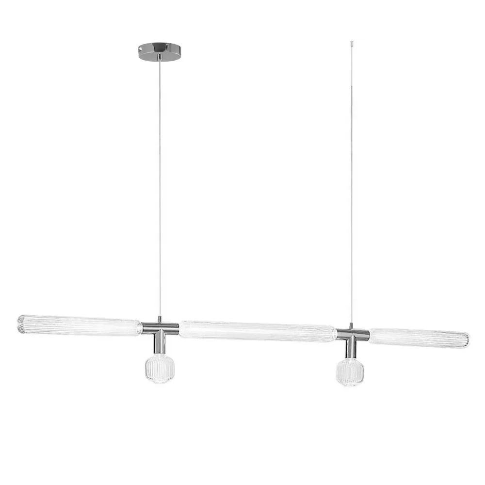 Alessio Vintage Metal Glass Pendant Light Bedroom Living Room