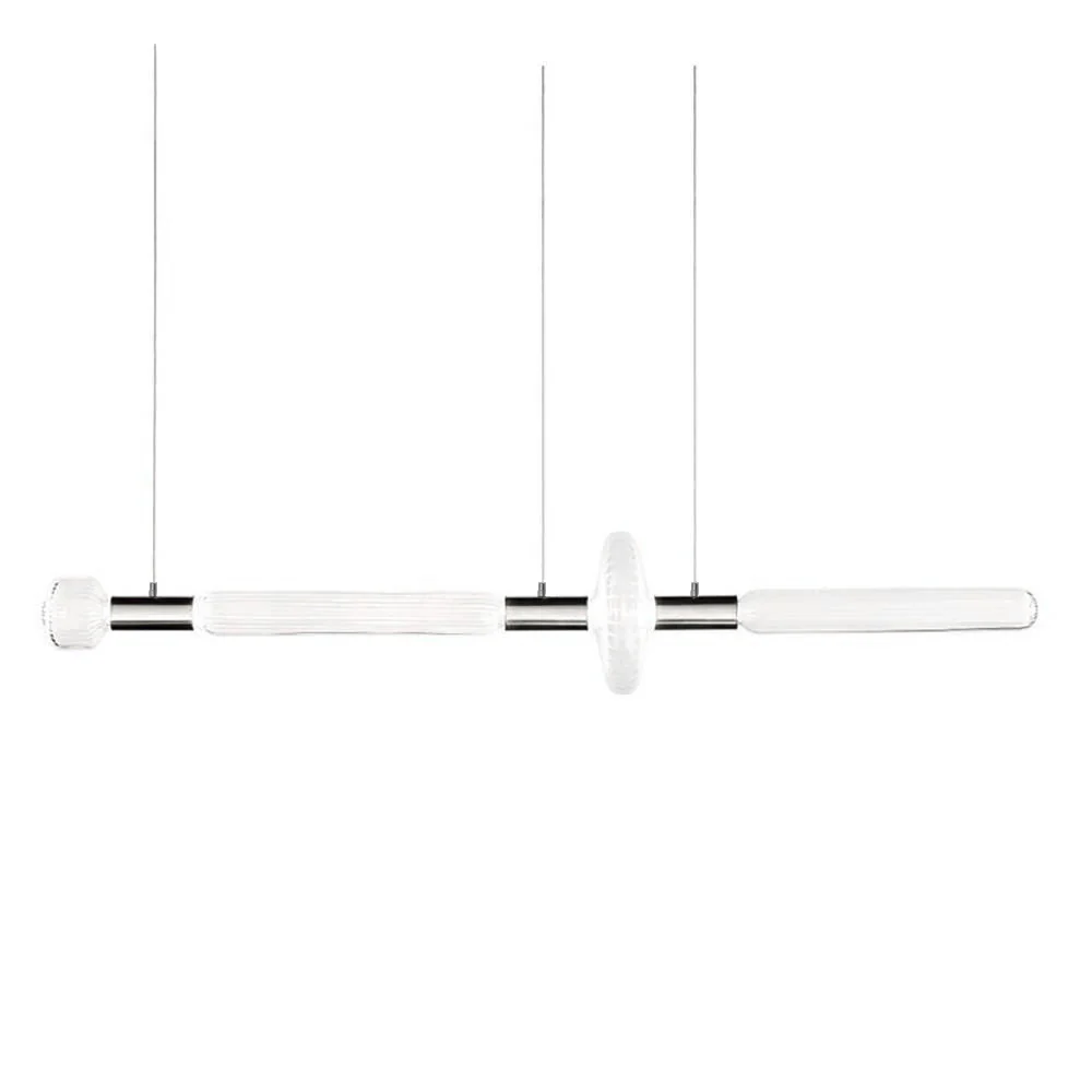 Alessio Vintage Metal Glass Pendant Light Bedroom Living Room