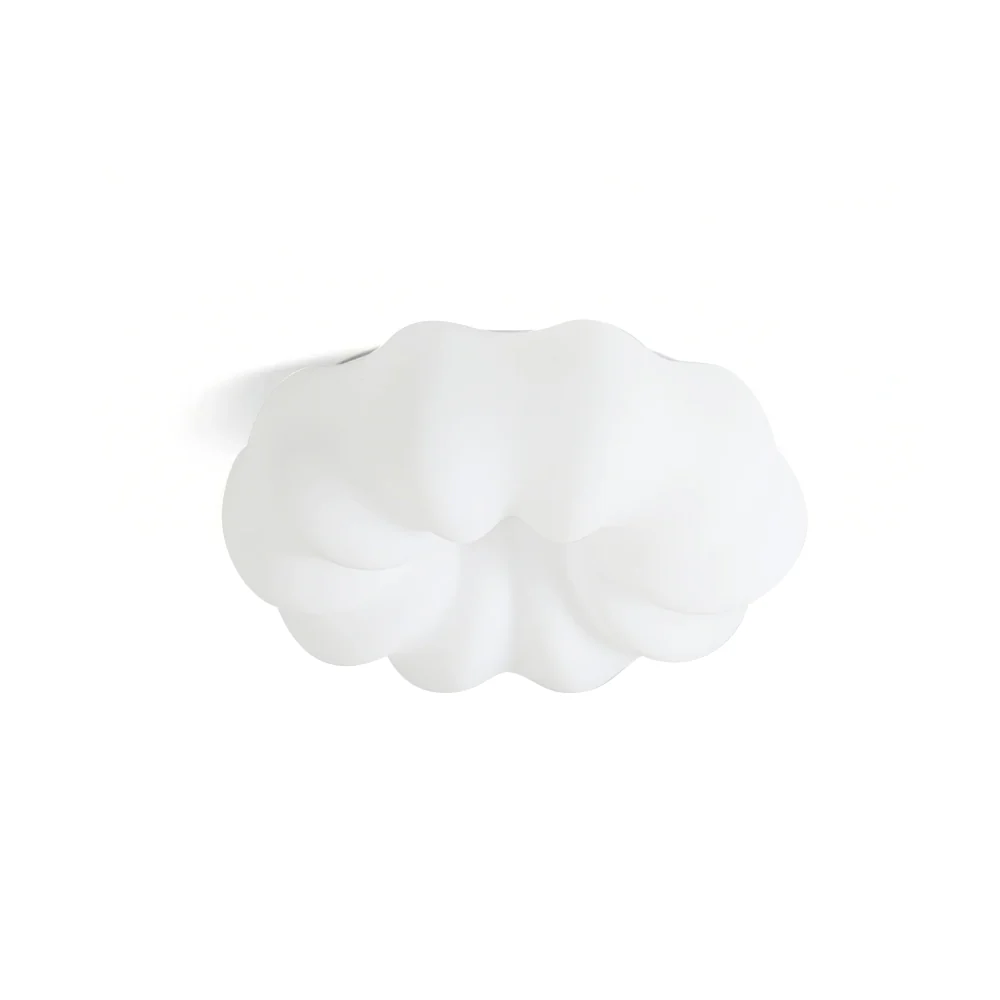 Quinn Modern White Cloud Metal PE Ceiling Lamp Bedroom  Dining Room