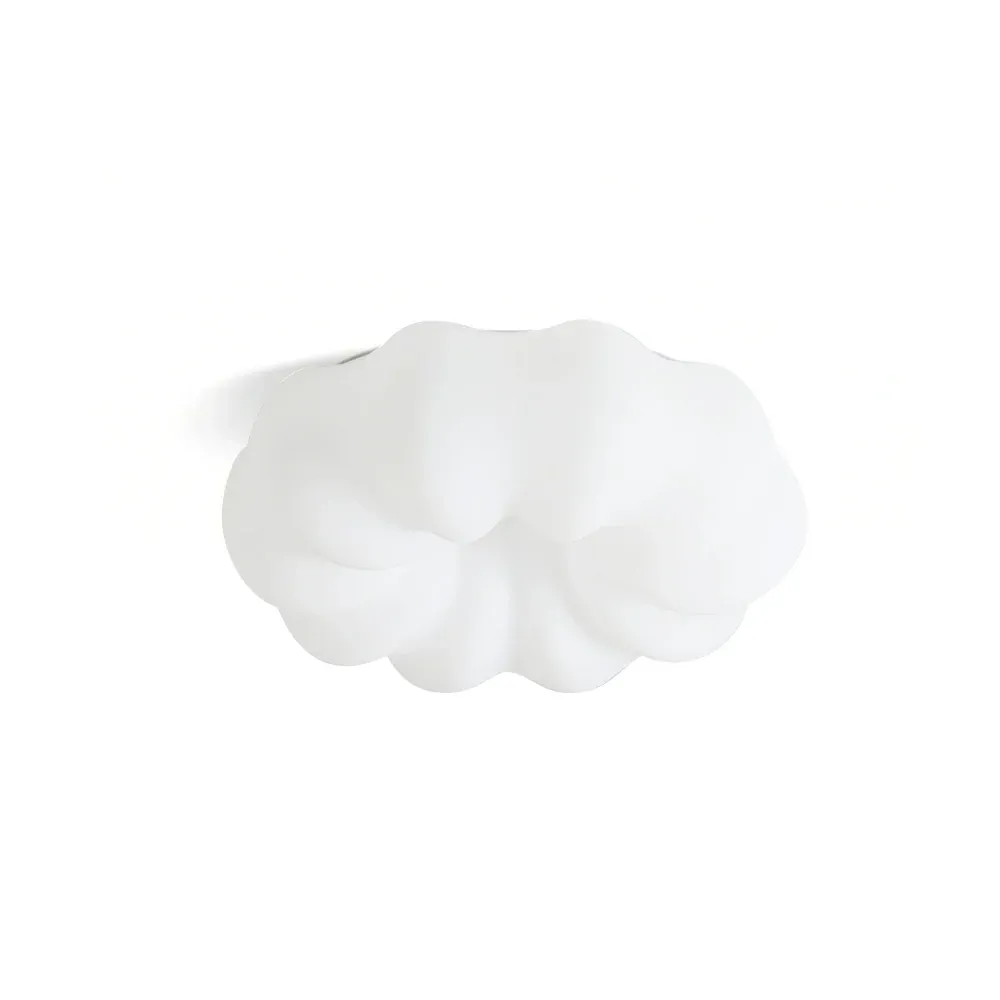 Quinn Modern White Cloud Metal PE Ceiling Lamp Bedroom  Dining Room
