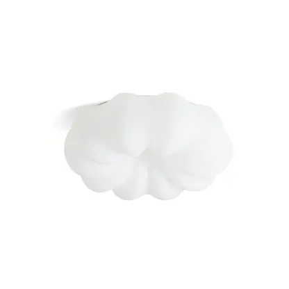 Quinn Modern White Cloud Metal PE Ceiling Lamp Bedroom  Dining Room