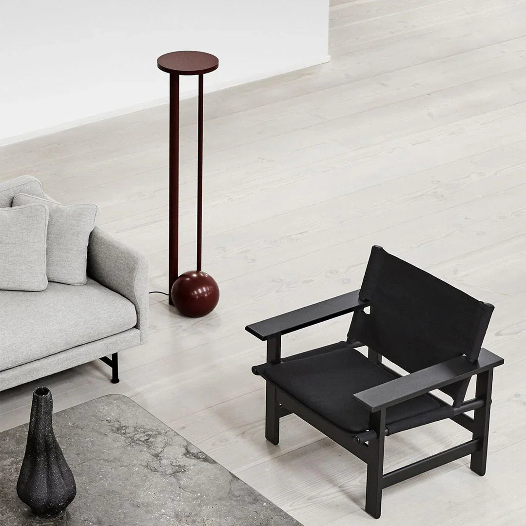 Axis Composition Red Floor Lamp