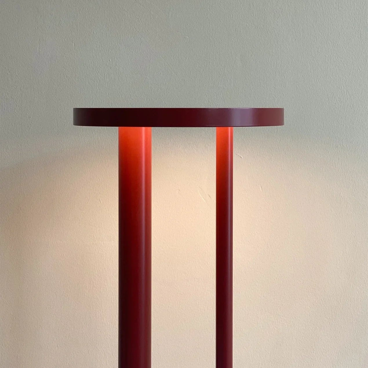 Axis Composition Red Floor Lamp