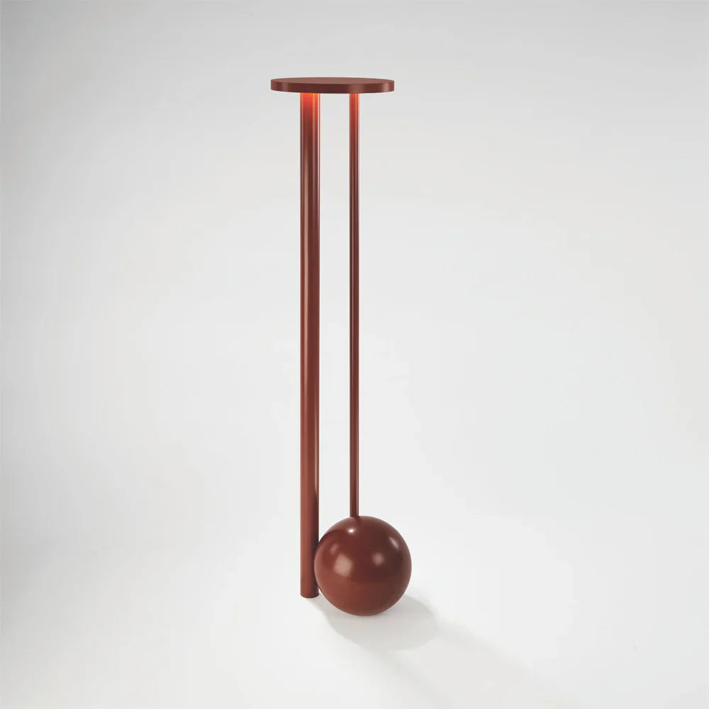 Axis Composition Red Floor Lamp