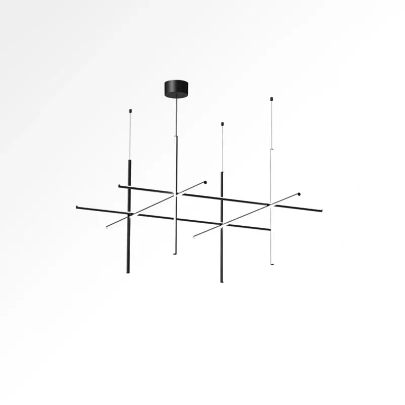Valentina Minimalism Metal Gold Black Pendant Light Bedroom Living Room