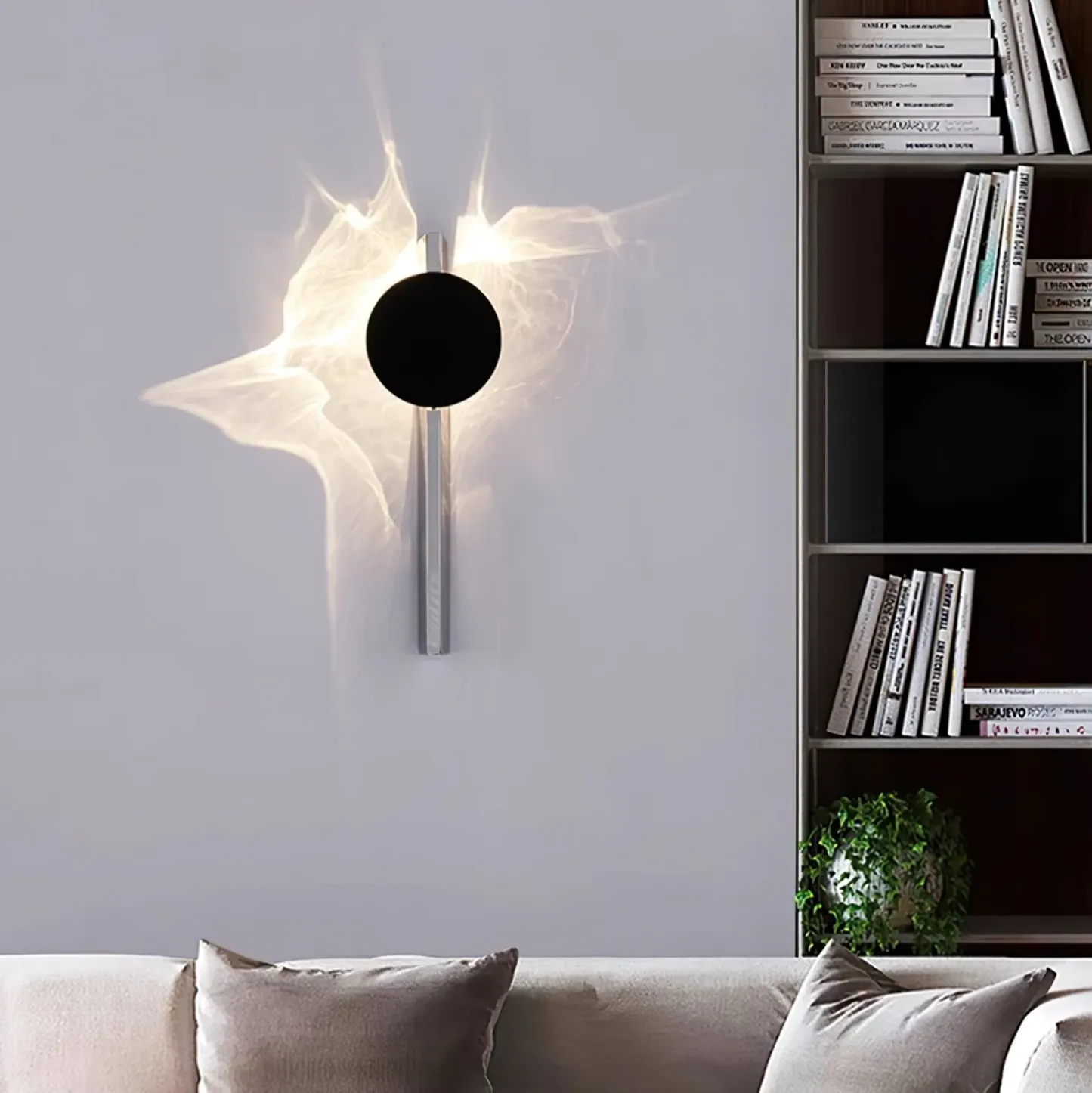 Edge Modern Creative Metal Wall Light Bedroom Hallway Living Room
